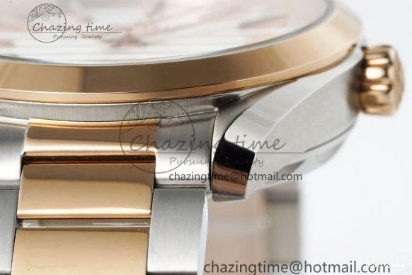 0127 Aqua Terra 150M SS RG JQK 1:1 Best Edition White Dial on SS RG Bracelet A OnTrend 7828